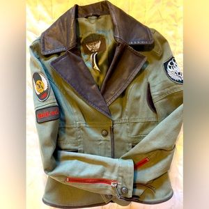 SOLD Rare! Rockin’ Republic jacket w/leather